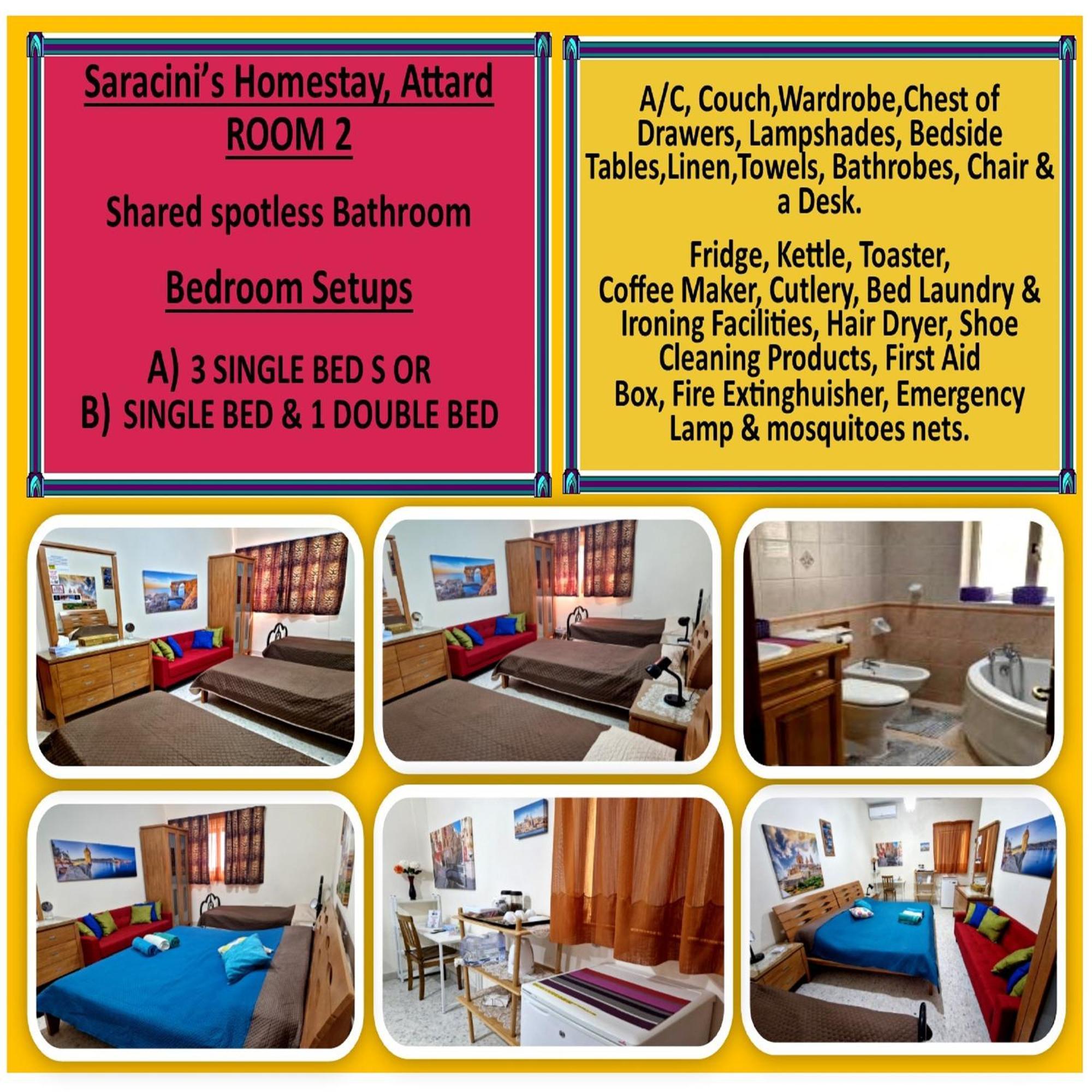 Saracini'S Homestay 阿塔德 外观 照片
